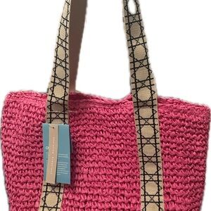 Kiss‎ Sea Woven Tote Bag